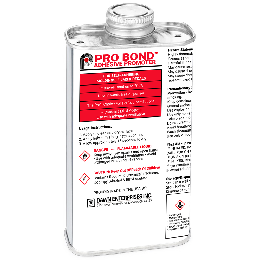 Adhesive Promoter Pro Bond Adhesive Promoter 8 Ounce Can